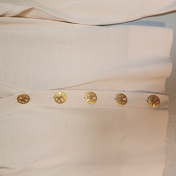 Tory Burch Merino Wool Cardigan women's designer Sweater - Picture 2 of 10